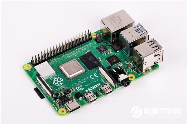 第四代树莓派正式发布：首次4G内存、支持USB 3.0和双屏4K输出