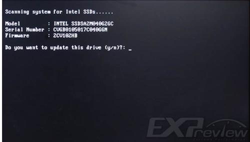 固态硬盘固件升级技巧 比刷BIOS还容易