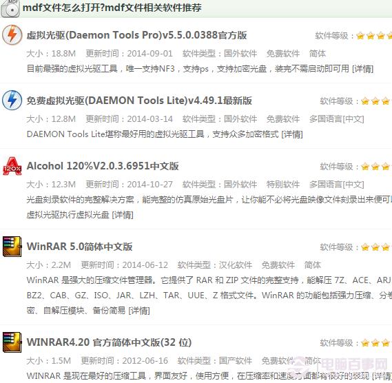 mdf是什么文件 mdf文件如何打开？