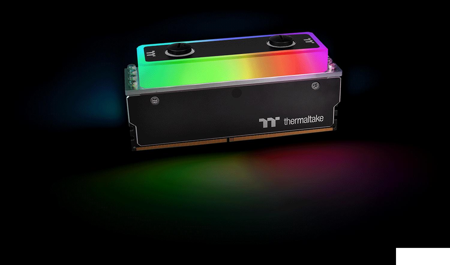 水冷空冷二合一:曜越发布全球首款双模散热内存