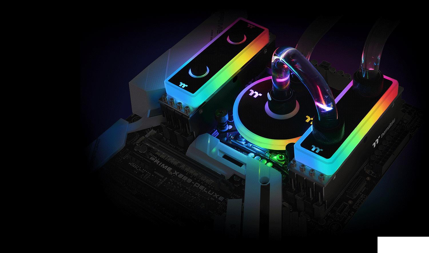 水冷空冷二合一:曜越发布全球首款双模散热内存