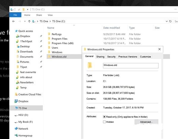 升级Win10.4后空间不足怎么办?删除Windows.old释放磁盘