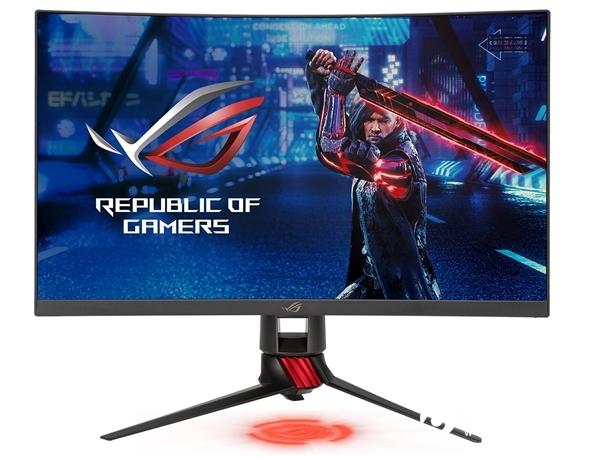华硕推出27寸2K曲面电竞显示器：165Hz高刷 自带RGB+投影灯