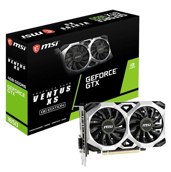 一口气4个系列!微星全新GTX 1650阵容上架:升级GDDR6 也有ITX版