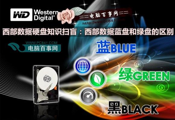 西部数据硬盘知识扫盲：西部数据蓝盘和绿盘的区别