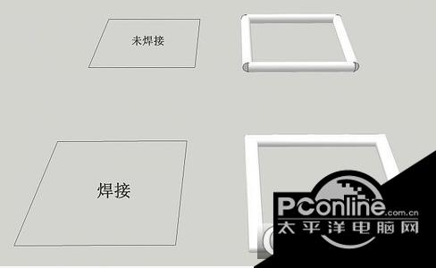 sketchup线转方柱插件(LinesToColumns)截图