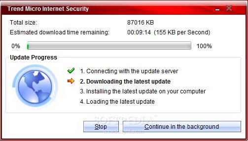 Trend Micro Virus Pattern File 11.445.00截图
