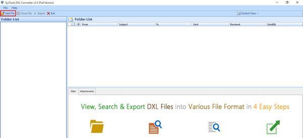 SysTools DXL to PST Converte(DXL转PST工具)