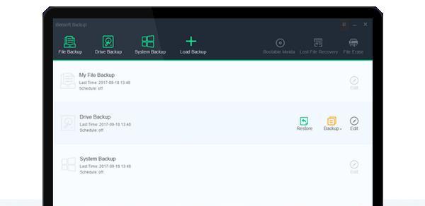 iBeesoft DBackup(文件备份软件)截图