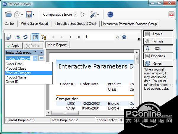 Report Viewer for Crystal Reports 4.02.1069截图