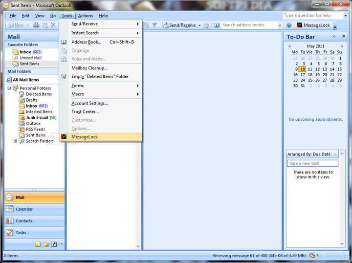 MessageLock for Outlook 1.10.503截图