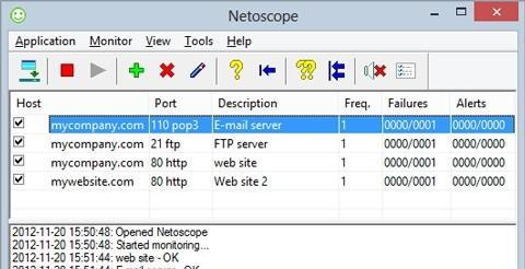 Netoscope(服务器监控软件)截图