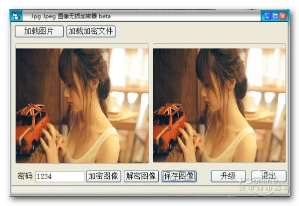 Jpg Jpeg图像无损加密器截图
