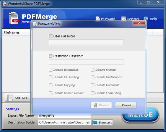 Wonderfulshare PDF Merge(PDF合并器) 3.1.1 官方版 Wonderfulshare PDF Merge(PDF合并器)