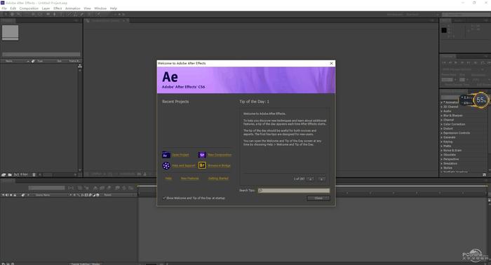 After effects CS6截图