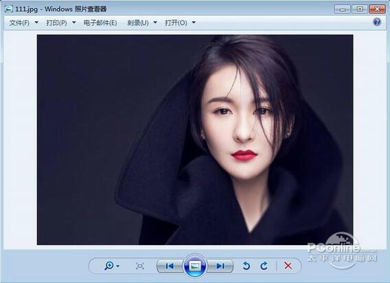 Windows照片查看器截图