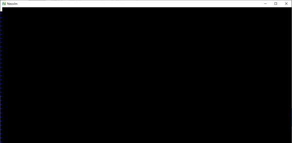Neovim(可扩展文本编辑器)截图