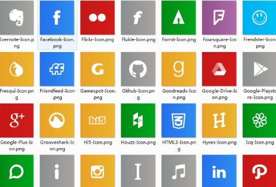 Win10原生态系统桌面图标包截图