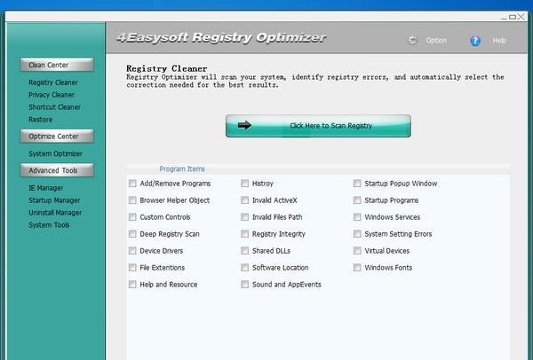 4Easysoft Registry Cleaner(电脑清理工具)