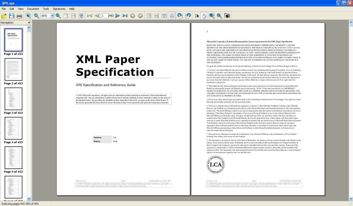 Xps viewer(xps阅读器) 1.1.0 正式版 Xps viewer(xps阅读器) 1.1.0