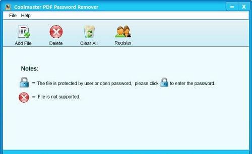 Coolmuster PDF Password Remover(PDF解密软件)截图