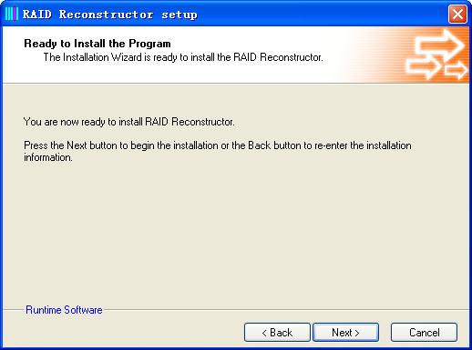 磁盘阵列数据修复软件Runtime RAID Reconstructor截图