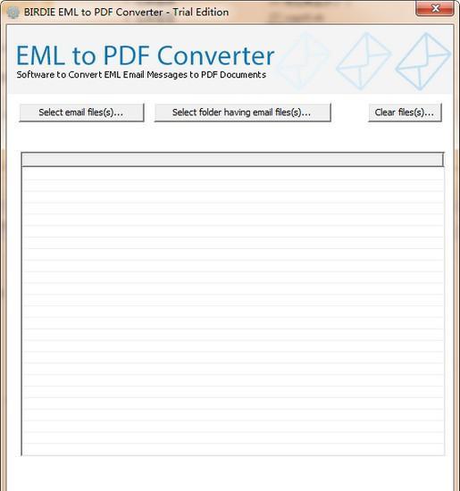 Birdie EML to PDF Converter(EML到PDF转换器)截图