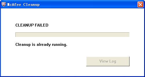 迈克菲卸载工具(McAfee Cleanup)截图