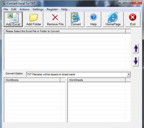 Convert Excel to TXT(Excel转TXT工具) 29.12.29 官方版 Convert Excel to TXT(Excel转TXT工具)