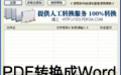PDFOA快速PDF转换成Word格式转换器 13.0截图