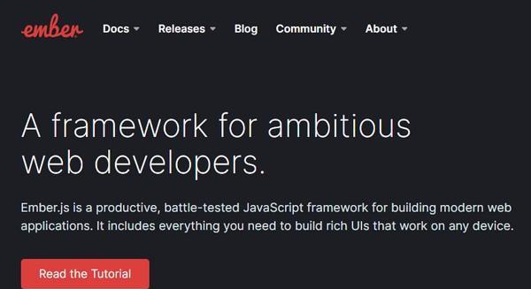 Ember.js(JavaScript框架)