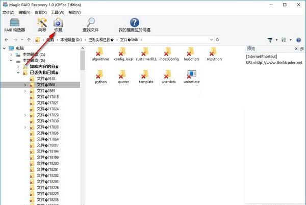 Magic RAID Recovery(RAID数据恢复软件)截图