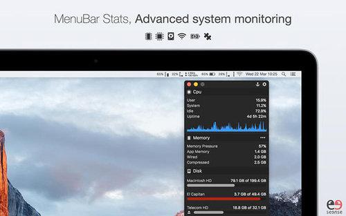 MenuBar Stats Mac版截图