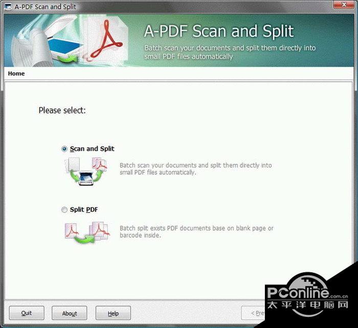Adobe Pdf Split Merger截图