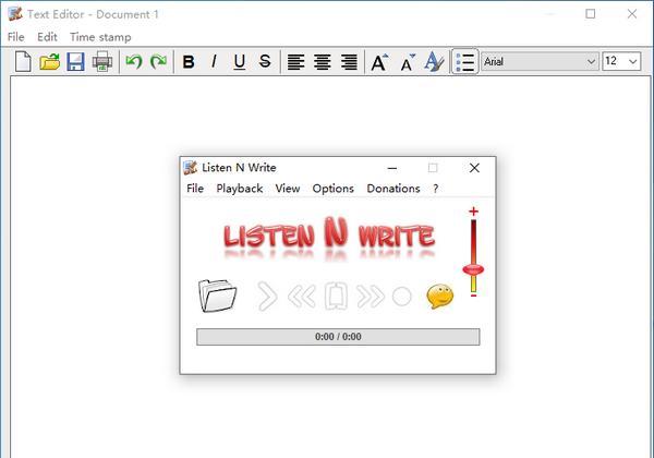 Listen N Write(听写文本编辑器)