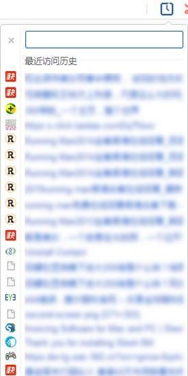 Recent History(浏览记录管理Chrome插件)截图