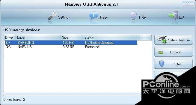 Naevius USB