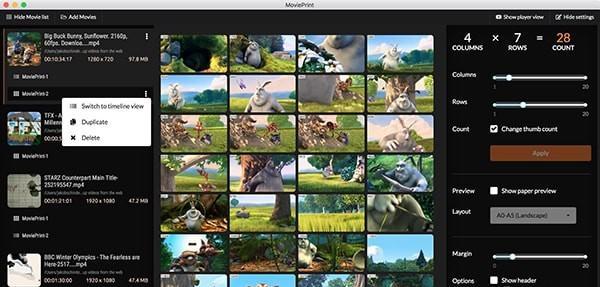 MoviePrint Mac版 正式版 MoviePrint Mac版