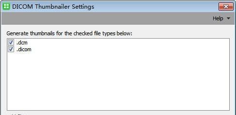 DICOM Thumbnailer(dicom缩略图查看工具) 1.7.0 正式版 DICOM Thumbnailer(dicom缩略图查看工具)