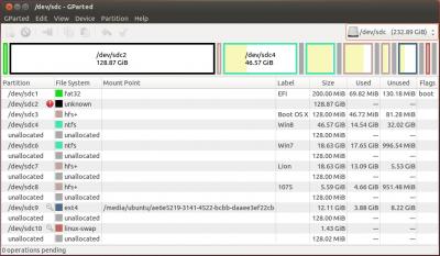 Clover EFI bootloader四叶草截图