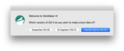 diskmaker x 10.12 Mac版 7.0.1 正式版 diskmaker x 10.12 Mac版