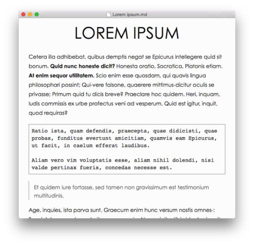 Typora for mac