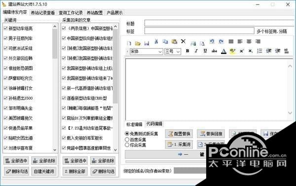 建站养站大师截图