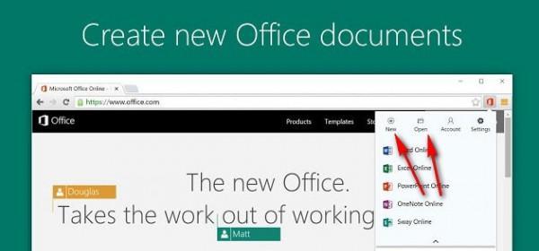office online chrome插件截图