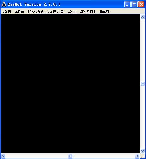 分子图像观察软件(RasMol Version)截图