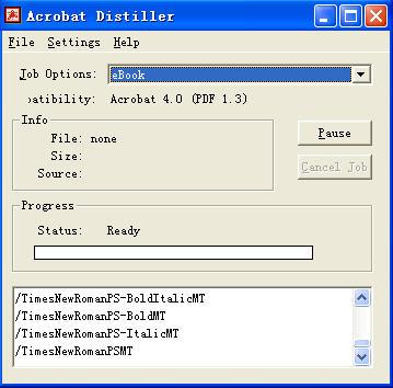 adobe acrobat Distiller 5 正式版 adobe acrobat Distiller 5