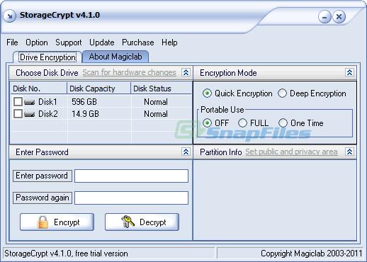 StorageCrypt 正式版截图