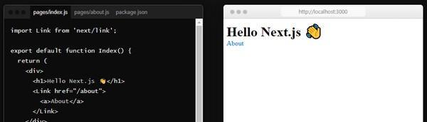 Next.js(轻量级应用框架)截图