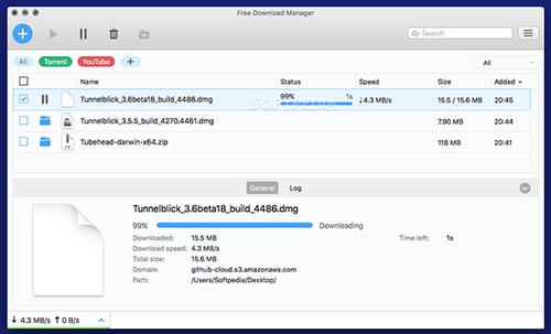Free Download Manager Mac版截图