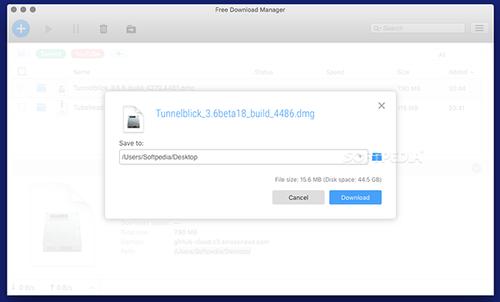 Free Download Manager Mac版截图